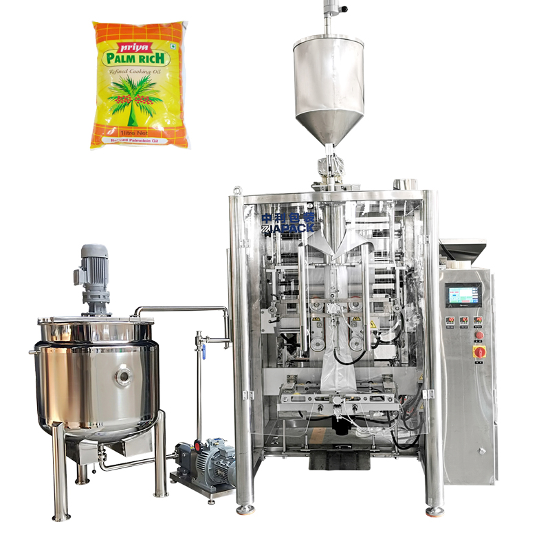 1000 ml Palmölbeutel-Form-, Füll- und Verpackungsmaschine