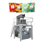 Automatische Granulatbeutel-Rotationsverpackungsmaschine für Bohnen/Nüsse