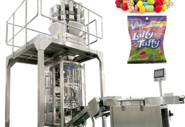 Multifunktionale vertikale automatische Lebensmittelverpackungsmaschine (VFFS) für Reis/Kaffee/Nüsse/Salz/Soße/Bohnen/Samen/Zucker/Holzkohle/Hundefutter/Katzenstreu/Pistazie