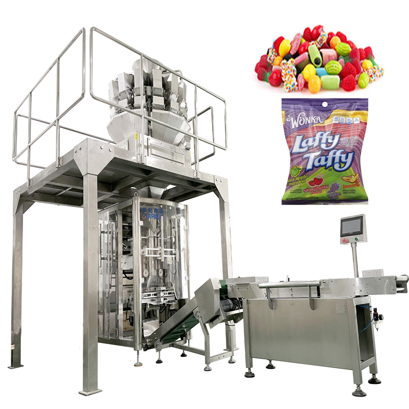 Multifunktionale vertikale automatische Lebensmittelverpackungsmaschine (VFFS) für Reis/Kaffee/Nüsse/Salz/Soße/Bohnen/Samen/Zucker/Holzkohle/Hundefutter/Katzenstreu/Pistazie